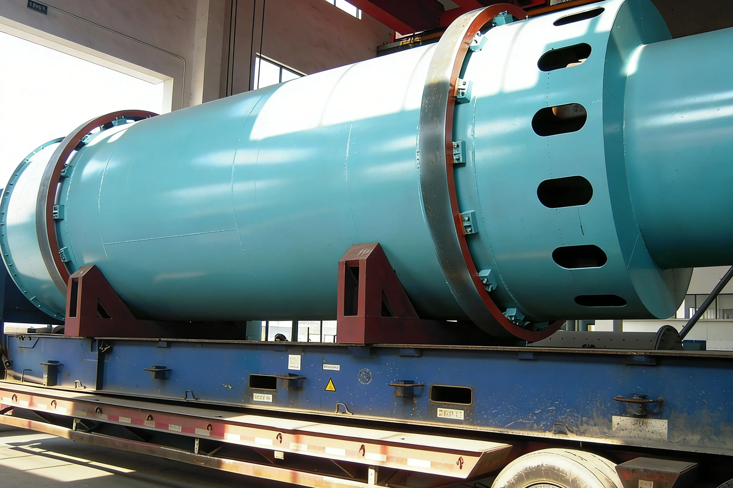 Двухбарабанная сушилка