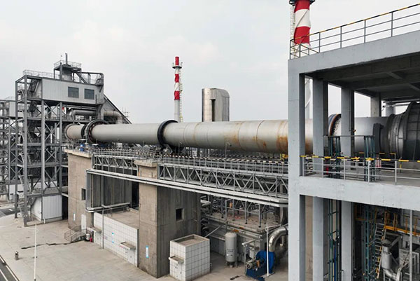 Вращающаяся печь для оксида магния