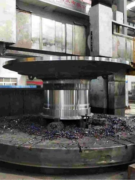 Производство цапфы шаровой мельницы