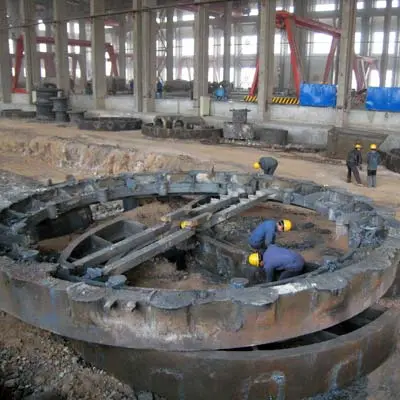 Отливка венцовой шестерни