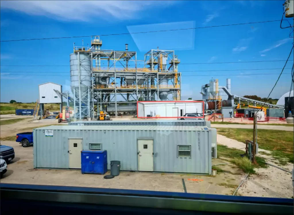 Линия производства золы-уноса для заказчика в США