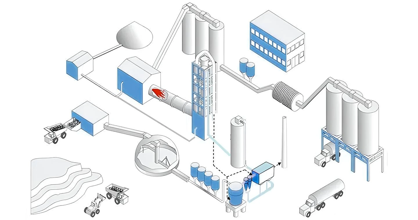 Макет проекта мини цементного завода