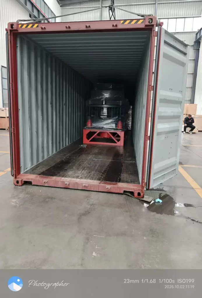 Подготовка дробилок к доставке в Шри-Ланку