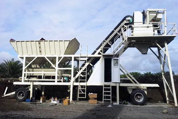 Мобильные бетонные заводы