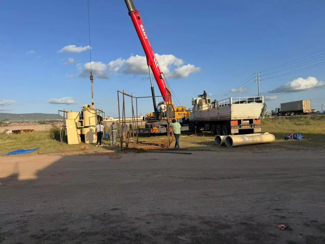 Проект модульной помольной станции для цемента в Кении