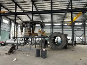 Установка сепаратора на известковом заводе в Таиланде