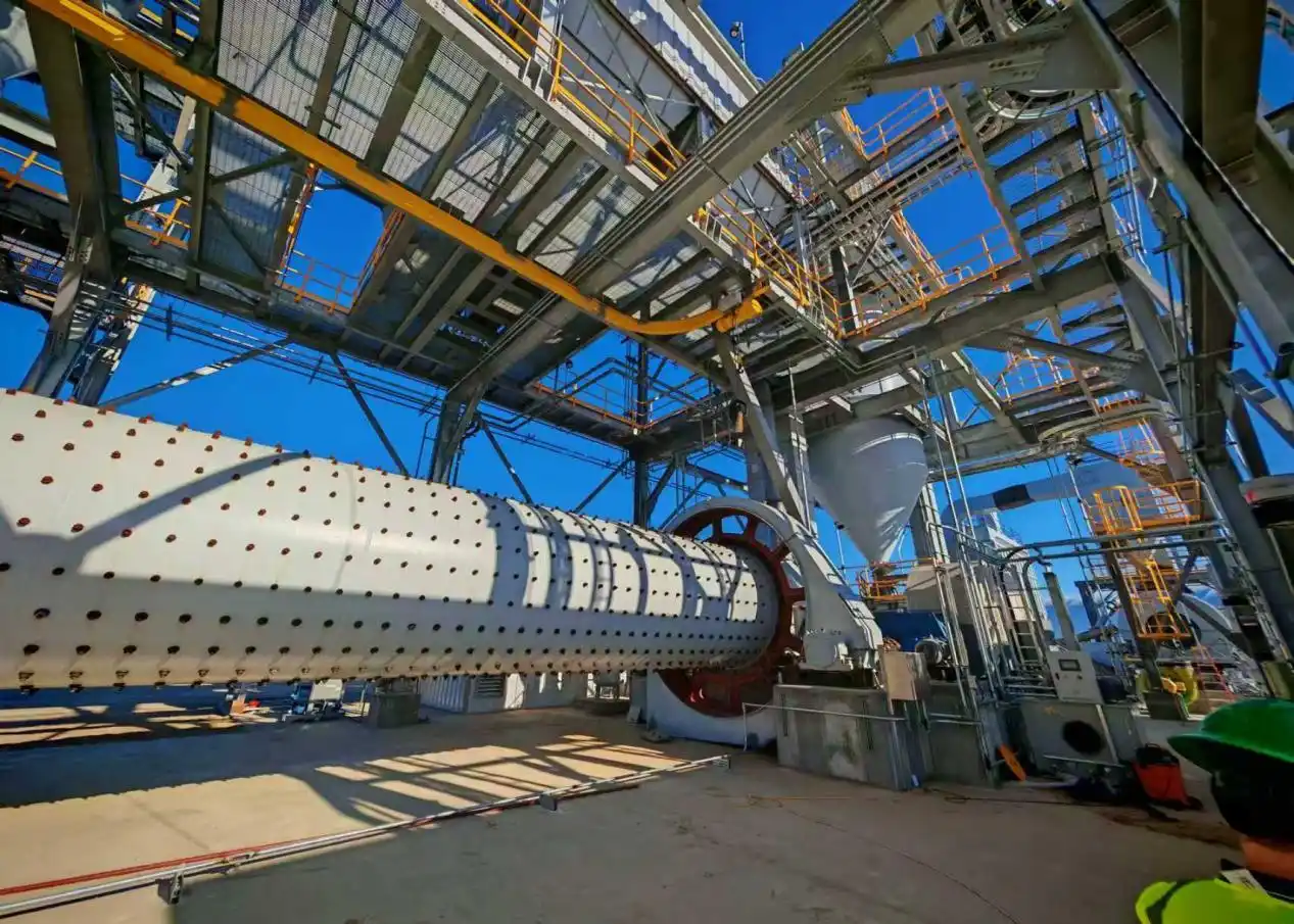 Линия производства золы-уноса в США