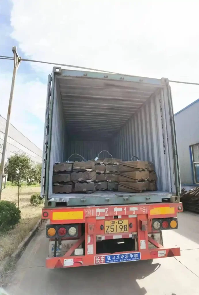 Подготовка футеровок для шаровой мельницы к доставке